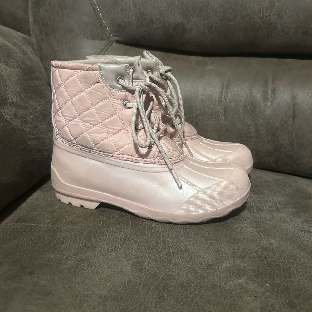 Girls size 3 Sperry boots